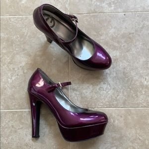 Guess Platform Mary Janes